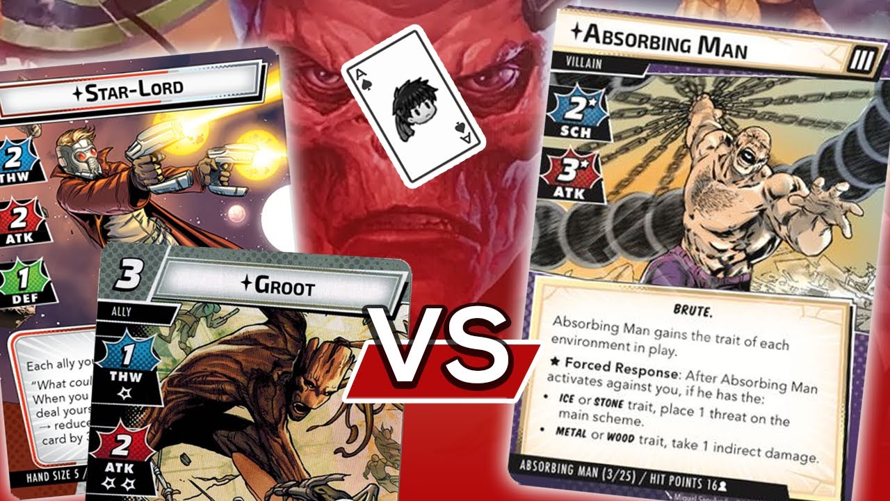 STAR-LORD vs. ABSORBING MAN (Expert) | Marvel Champions Weekly One-Shot Challenge #8