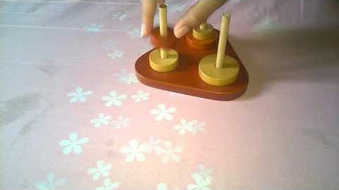 torre de hanoi con 5 discos