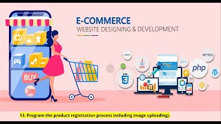 13. Program the product registration process including image uploading