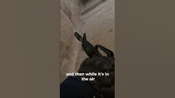 Self pop flash to destroy top banana #cs2 #counterstrike2 #popflash