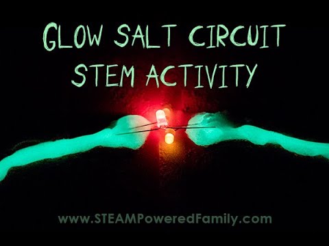 Glow Salt Circuit STEM Project For Kids