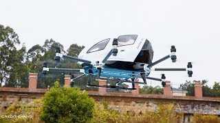 Airborne-Unmanned 08.20.19: ROBOpilot First Flight, Amazon Petition, EHang Test
