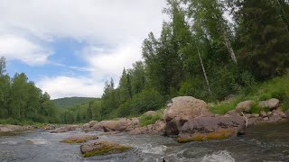 Сплав по Большой Веснине. Часть 5. Камни