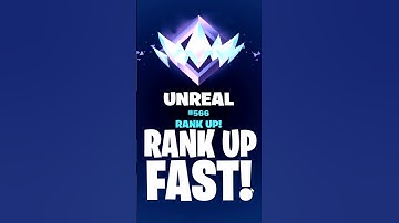 HOW TO GET UNREAL RANK FAST IN FORTNITE CHAPTER 6 #fortnite #fortniteclips #gaming #fortniteshorts