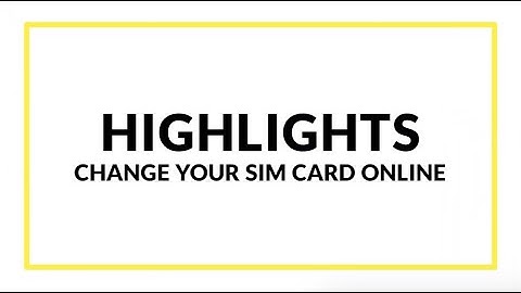 Change Your SIM Card Online Using Your My Account | Fido