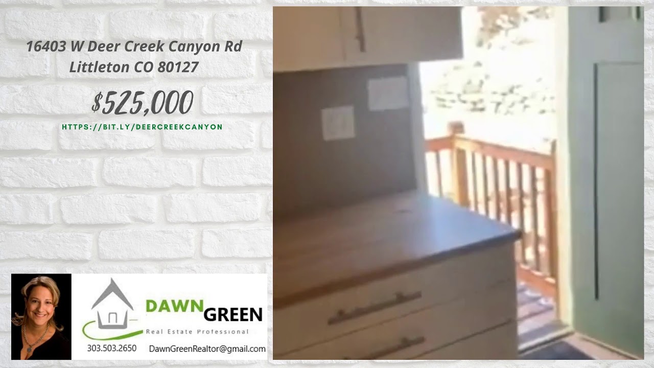 For Sale 16403 W Deer Creek Canyon Road, Littleton, CO 80127 YouTube