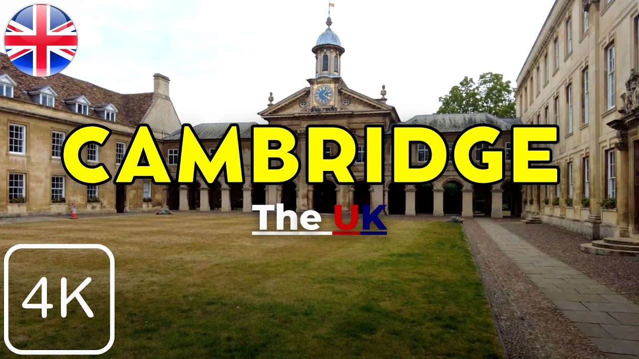 Прогулка в Кембридже, Великобритания | 4K АСМР 🇷🇺