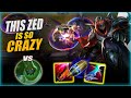 FANREN ZED - ZED MID VS ZAC | THIS ZED IS SO CRAZY [FULL GAME]