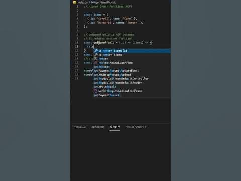What is Higher Order Function (HOF) in javascript #shorts - YouTube