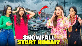 Lahore Mein Snowfall Start Hogayi?😰Mama Ny Ghar Sy Nikal Diye💔😭Itny Saray Choozay Agaye🐥|Sistrology