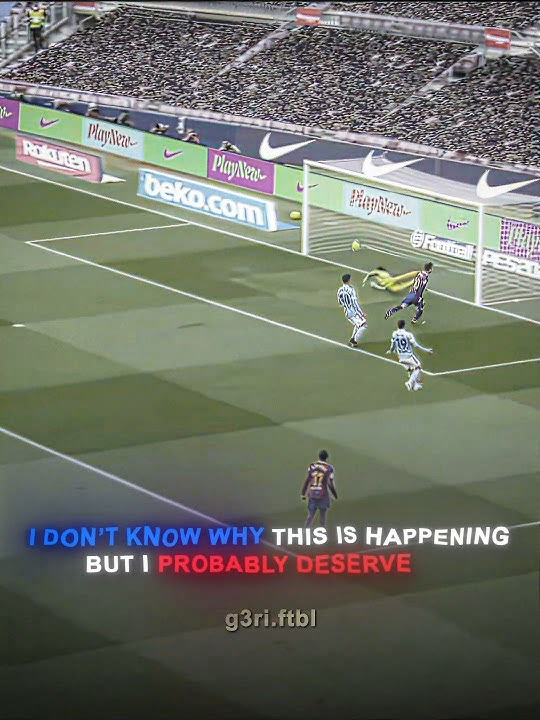 Messi's Last Goal For Barcelona😭 #viral #foryou #barcelona