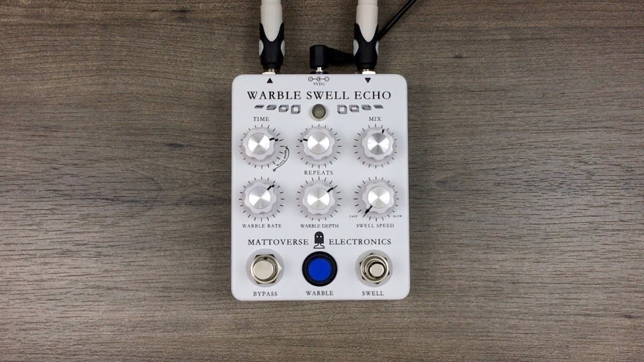 Mattoverse Electronics Unveils the Warble Swell Echo - Premier Guitar