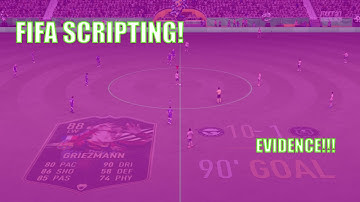 WE FOUND EVIDENCE OF FIFA SCRIPTING