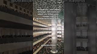 Ustadzjah Halimah Alaydrus di masjid Istiqlal jakarta