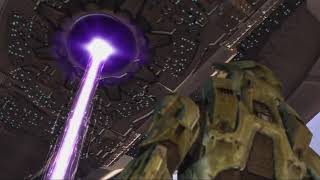 When Bungie forgets to remove the kill barriers for a cutscene.
