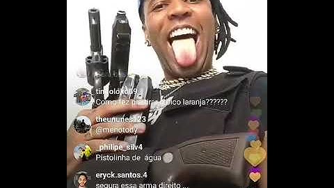 Raffa moreira ameaçando Meno Toddy (Meno T)