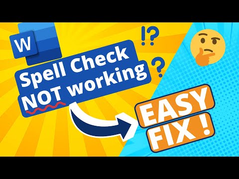 Spelling and Grammar Check not working in Microsoft Word 2022 - Easy Fix!