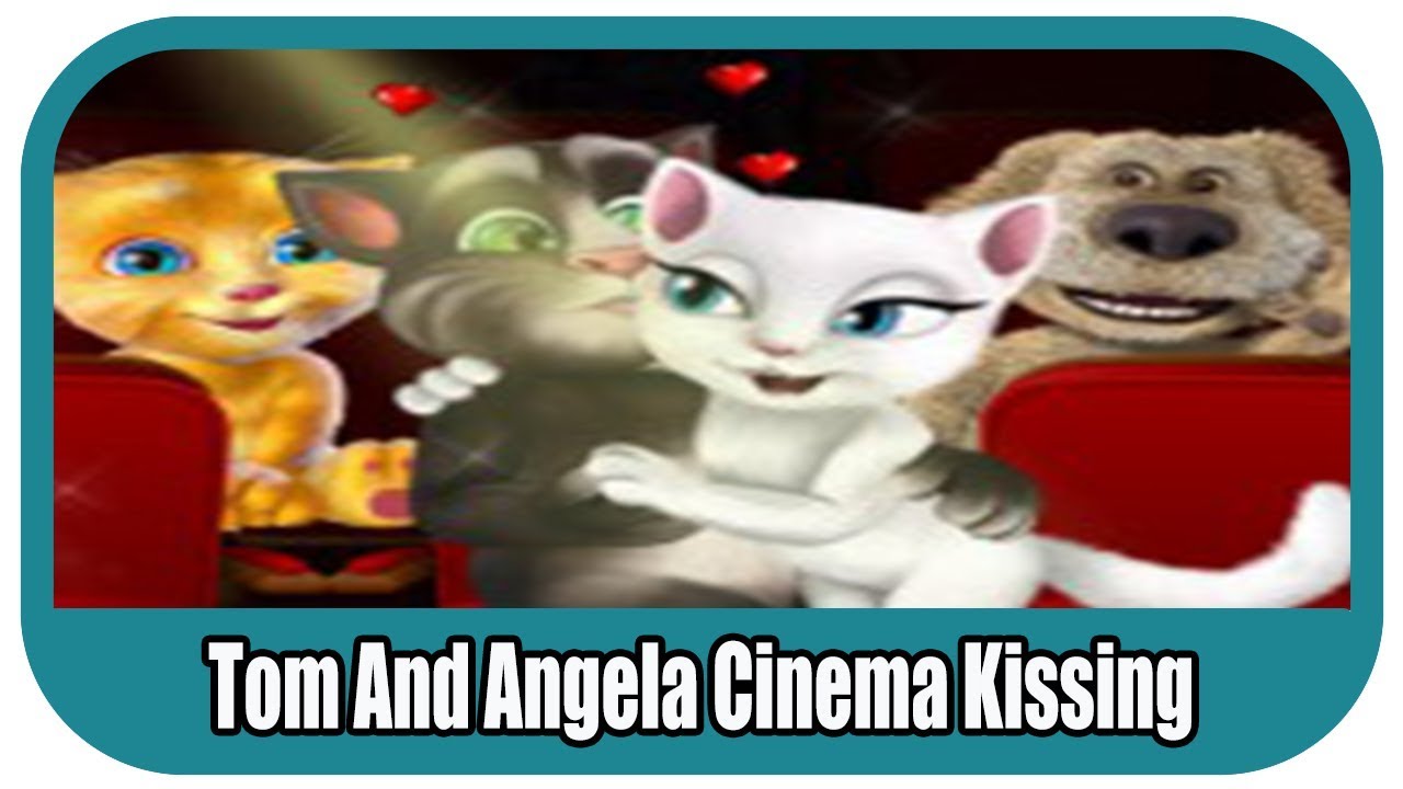 Tom And Angela Cinema Kissing game YouTube