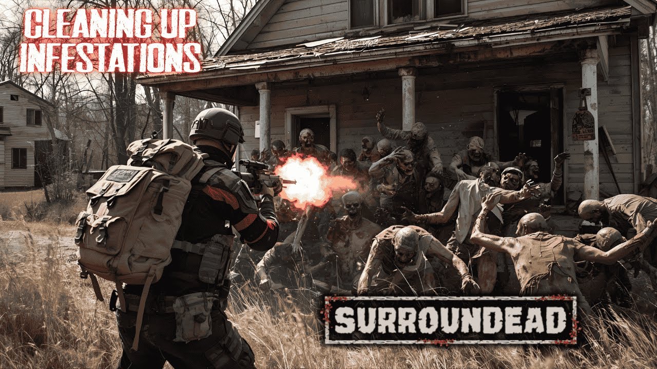Cleaning Up Infestations. | SurrounDead Gameplay S3EP24 2025