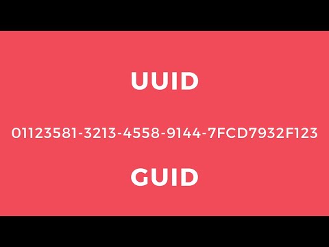 Video: ¿Cómo se genera uuid v4?