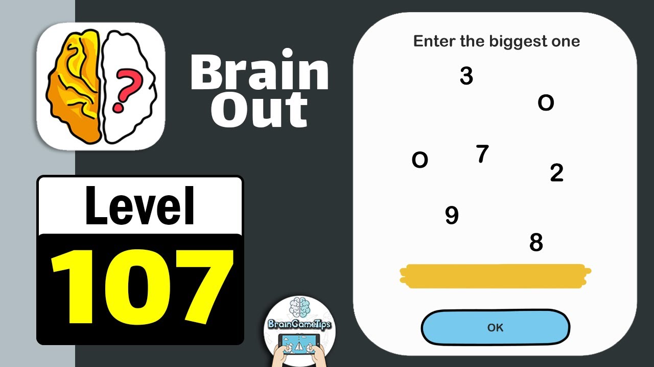 Brain test 107 уровень