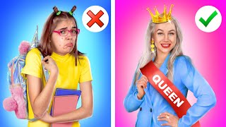 Nerd Switched Lives With College Queen