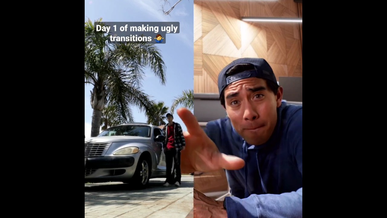 Car Transition with Zach King! #tiktoktrend #transitions #viralshorts