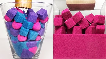 Very Satisfying and Relaxing Compilation 159 Kinetic Sand ASMR