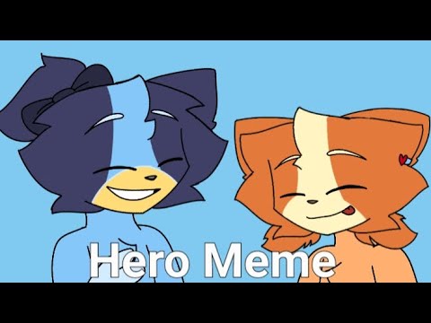 Hero meme | Bluey | horror AU