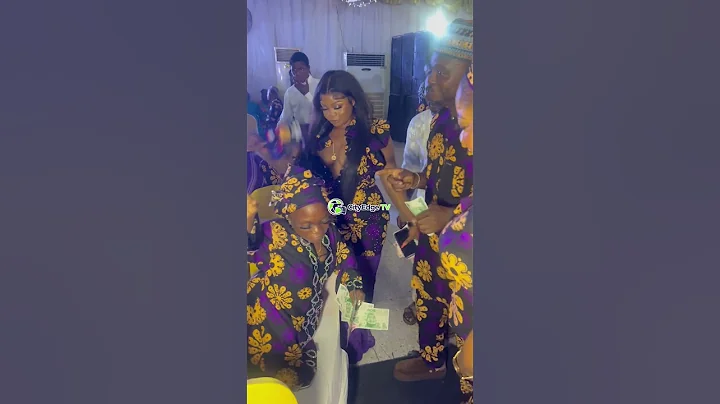 AUNTY AJARA ON THE DANCE FLOOR AT LAJE LAJE MOVIE PREMIERE