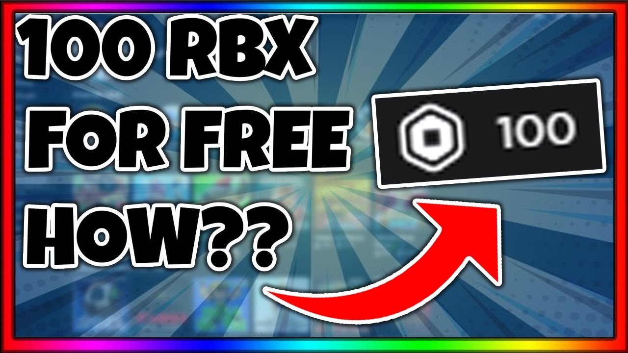 How To Get 100 Robux For Free Officially Roblox Youtube - robux 100