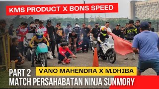 KMS PRODUCT X BONS SPEED || PART 2 LAGA NINJA SUMORY ⁉️