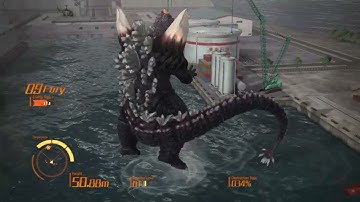 GODZILLA PS4 : SpaceGodzilla Walkthrough part 2