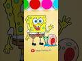 SpongeBob SquarePants #trending #cartoon #shortfeed #forkids #magicpaintingtv #spongebob #kidsart