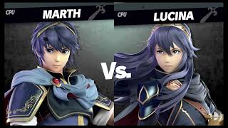 Super Smash Bros. Ultimate - Marth VS Lucina