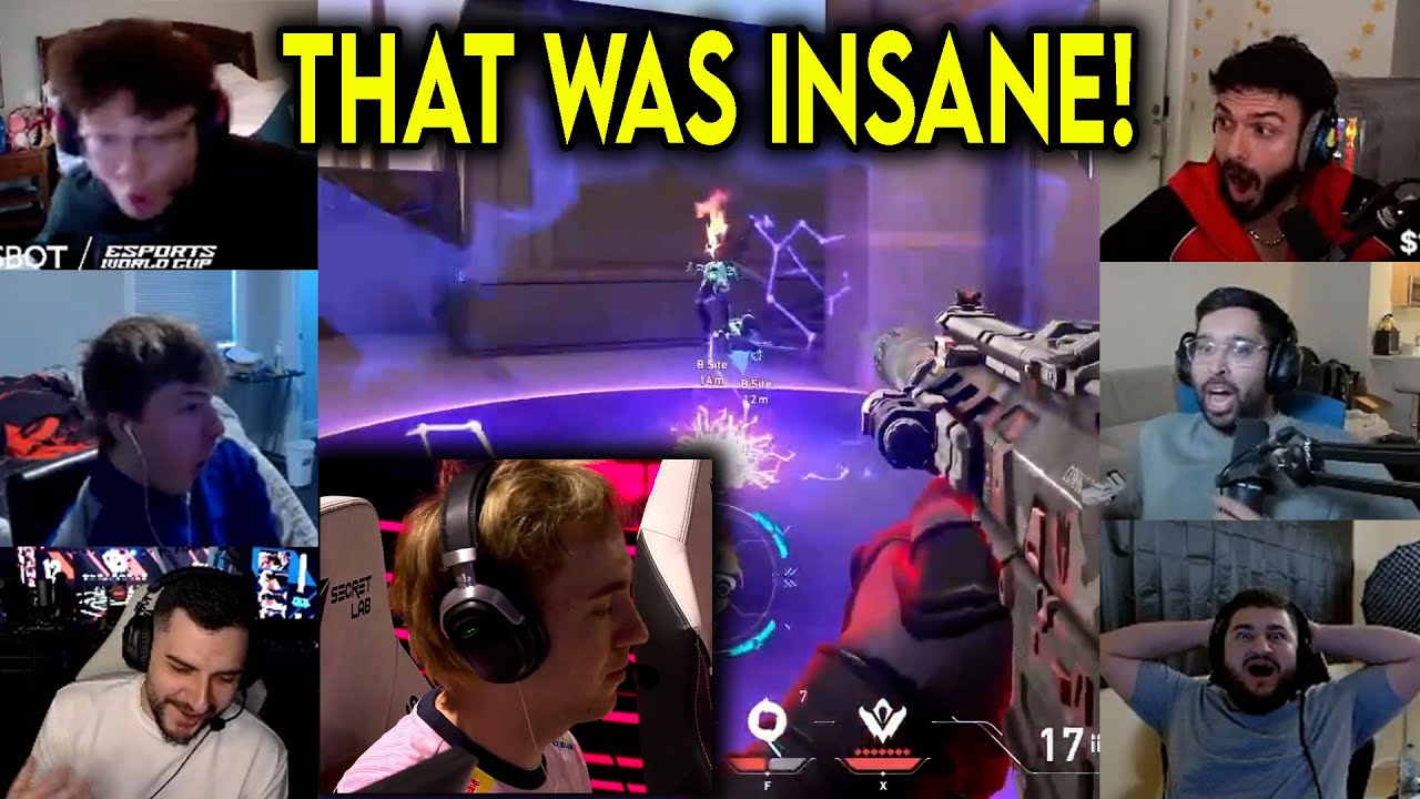 Valorant Streamers Reacts To KC SUYGETSU CRAZY 1v4 CLUTCH Against BLG In EWC 2025