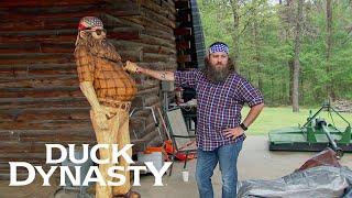 Duck Dynasty Willie Gets A Statue Made Of Himself