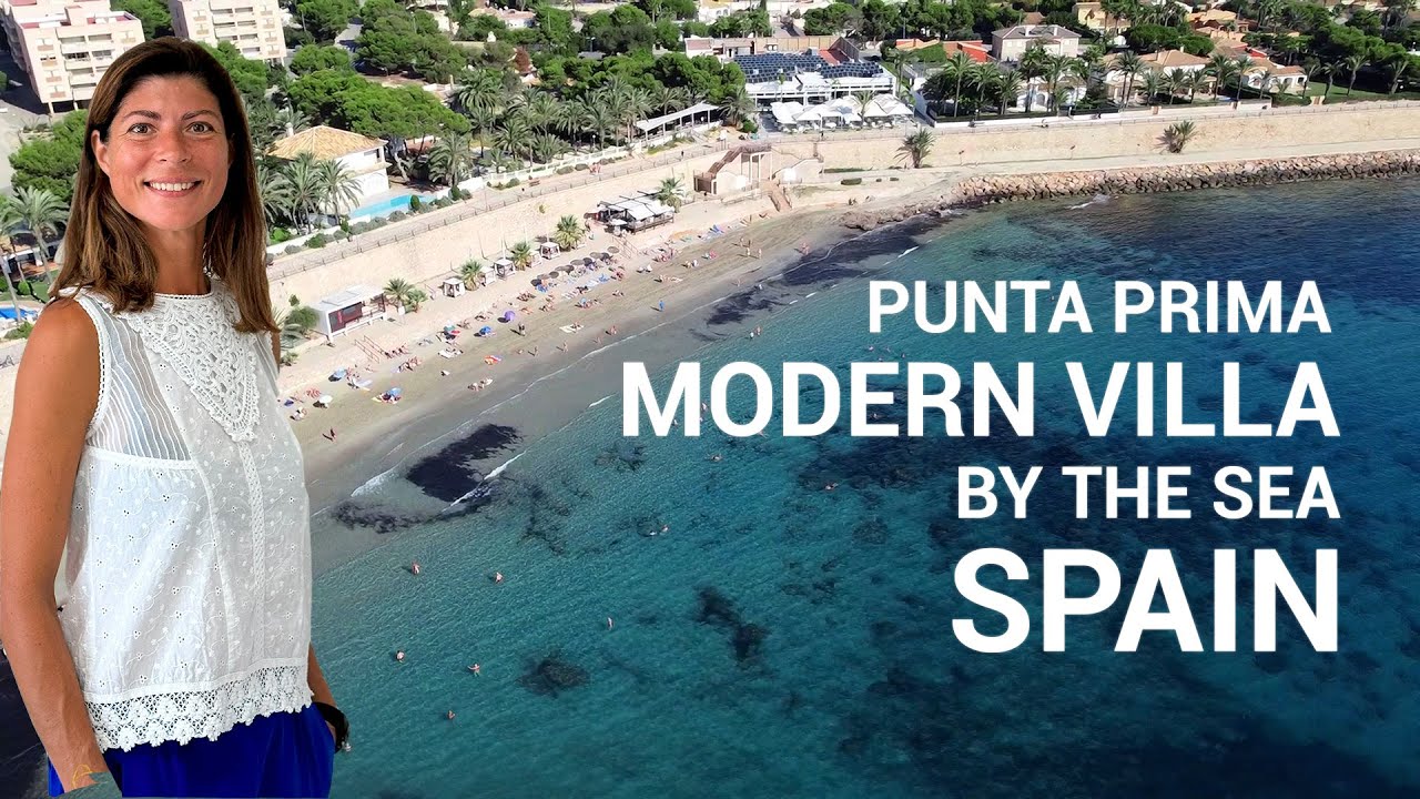 Modern villa for sale in Spain  || Villa close to the beach in Orihuela Costa on the Costa Blanca