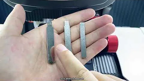 How to Modify Key Blank Size with 2M2 Tank Pro