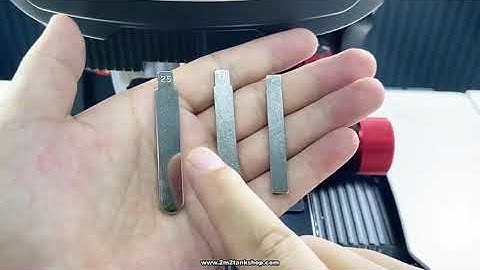 How to Modify Key Blank Size with 2M2 Tank Pro