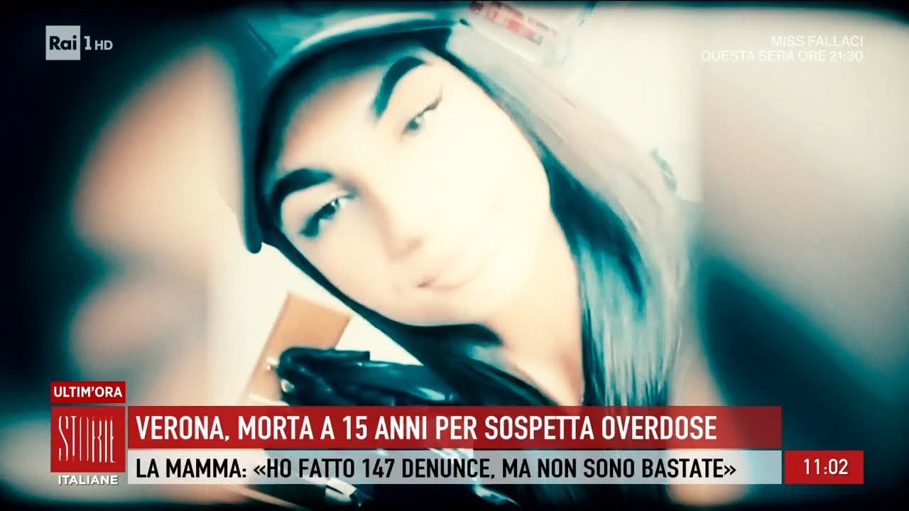Verona, Nora morta a 15 anni per overdose - Storie italiane 25/02/2025