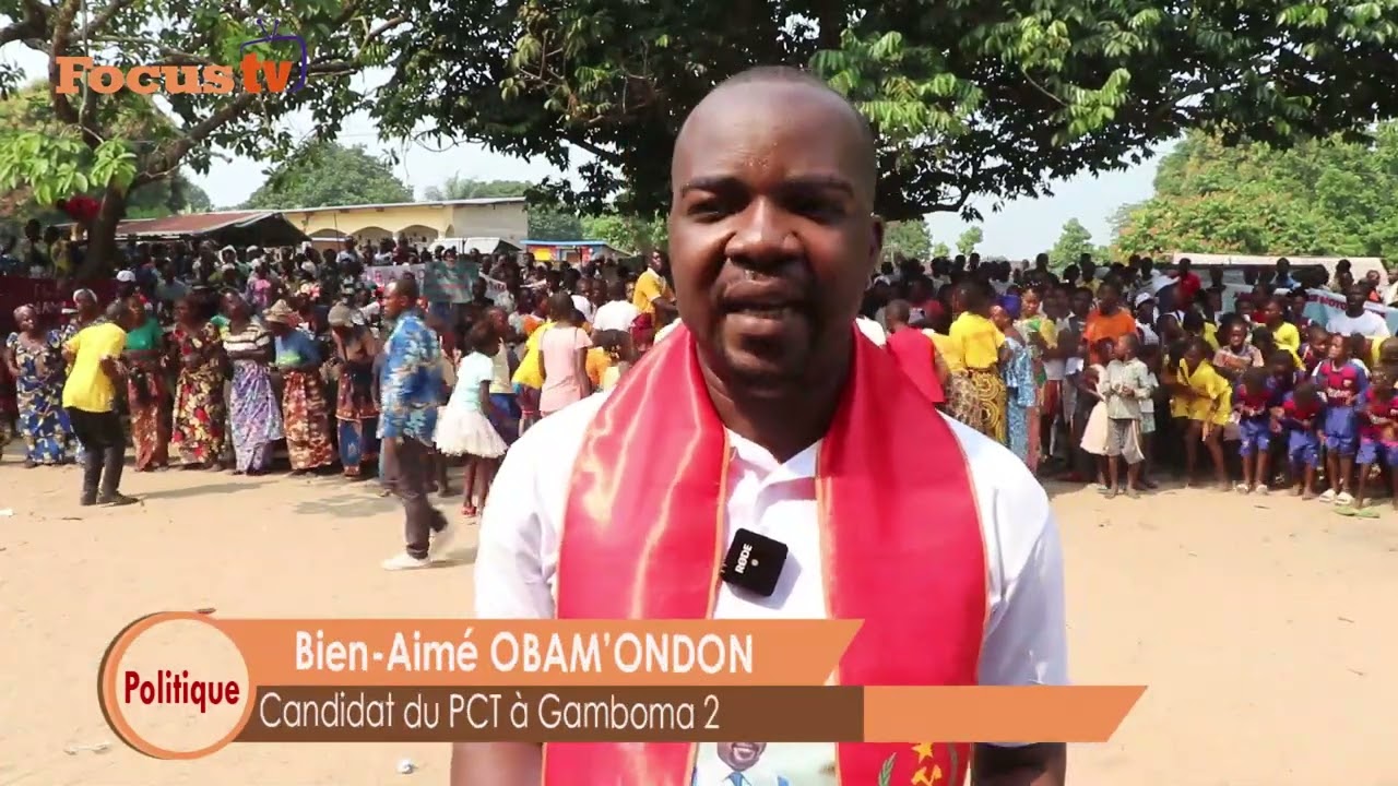 Bien-Aimé OBAM’ONDON accueilli en grande pompe à Gamboma 2
