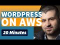 Install WordPress on AWS in 20 Minutes (Lightsail, Custom Domain &amp; Free SSL) – 2025