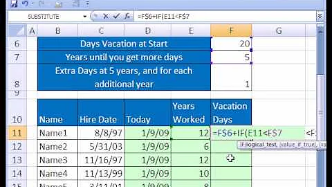 Excel Magic Trick #202: Calculate Vacation Days - DayDayNews