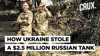 Ukraine's Azov Brigade Drives Off Battlefield With Abandoned Russian Tank, Adds It Own Battalion