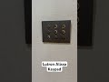 Lutron Alisse keypad with 9 push buttons #lutron #intelluxe #homeautomation #luxurylifestyle #dubai