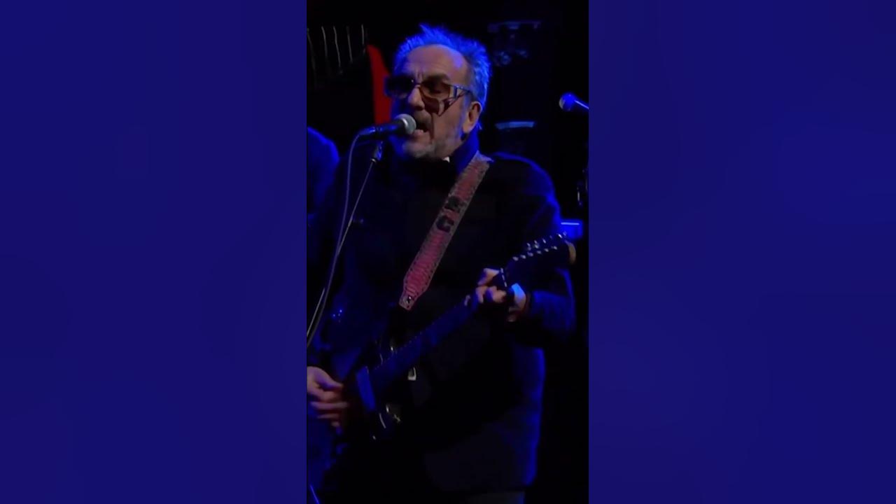 Elvis Costello & The Imposters performing "Farewell, OK" from 'The Boy Named If' on The Late Show.