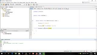 8-Java Strings-concat method الجمل النصية بالجافا
