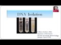 DNA  Isolation