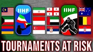 2 MAJOR IIHF TOURNAMENTS IN DANGER OF BEING CANCELLED...
